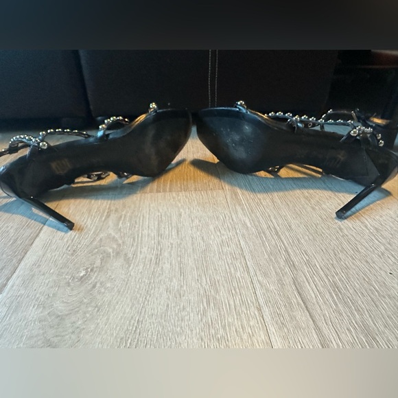 🔥 BCBGeneration Black Studded Heels *callout see description/pic   Sz 10 - Picture 3 of 5